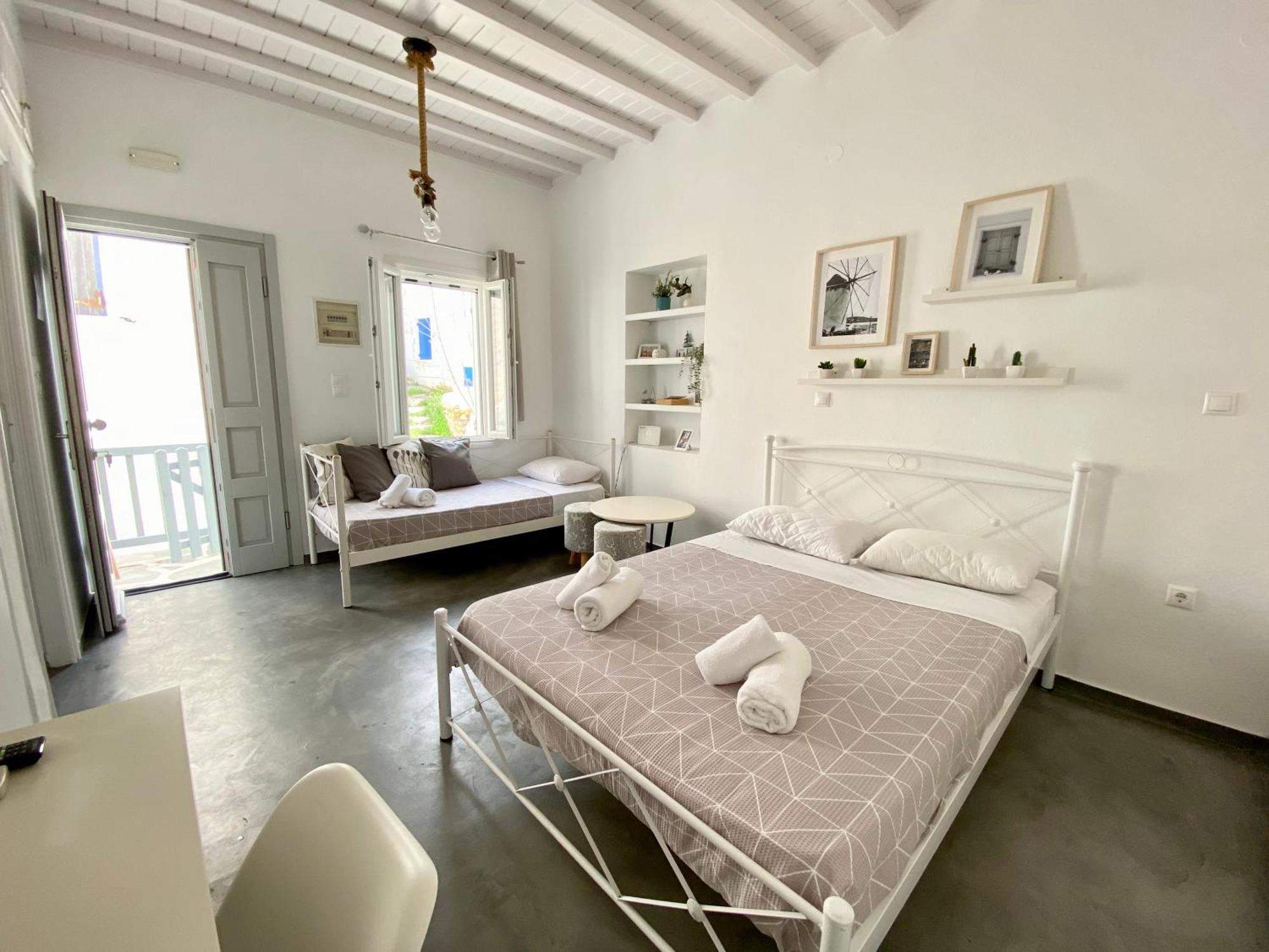 شقة Elenita'S Mykonos Town Flat المظهر الخارجي الصورة