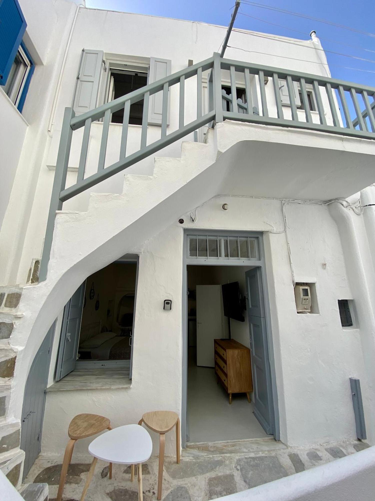 شقة Elenita'S Mykonos Town Flat المظهر الخارجي الصورة